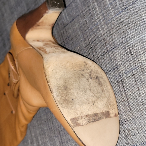 Giuseppe Zanotti Brown Leather Heeled Boots - Vintage - Picture 4 of 14